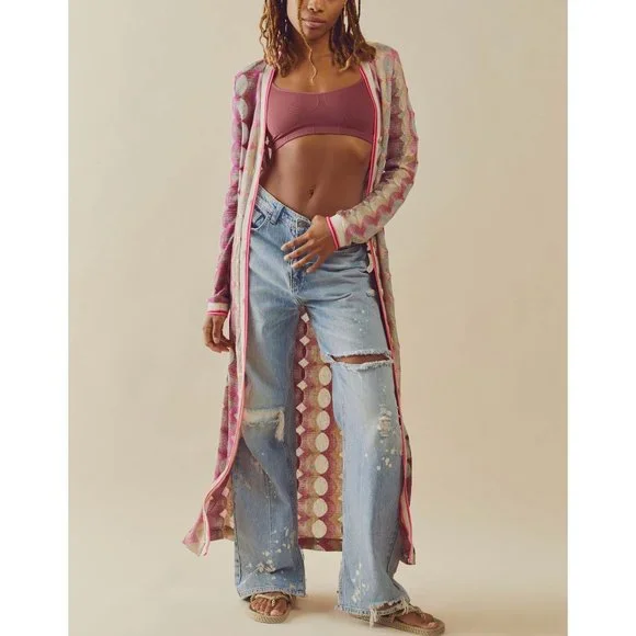 🎉LAST CHANCE🎉 FREE PEOPLE Wide Eyed Seamless Corset / Roan Rouge - Picture 3 of 4